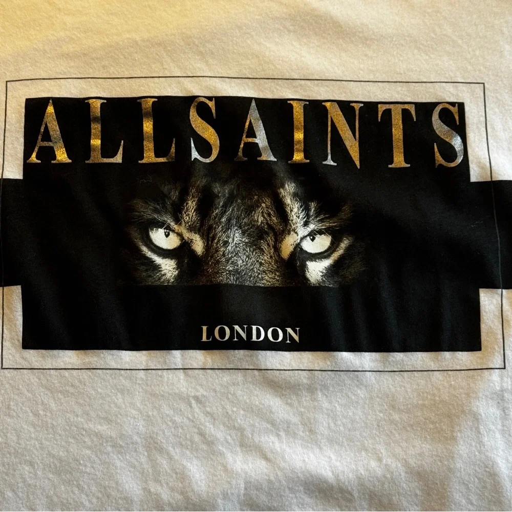 All Saints Classic White Tee - Picture 3 of 8